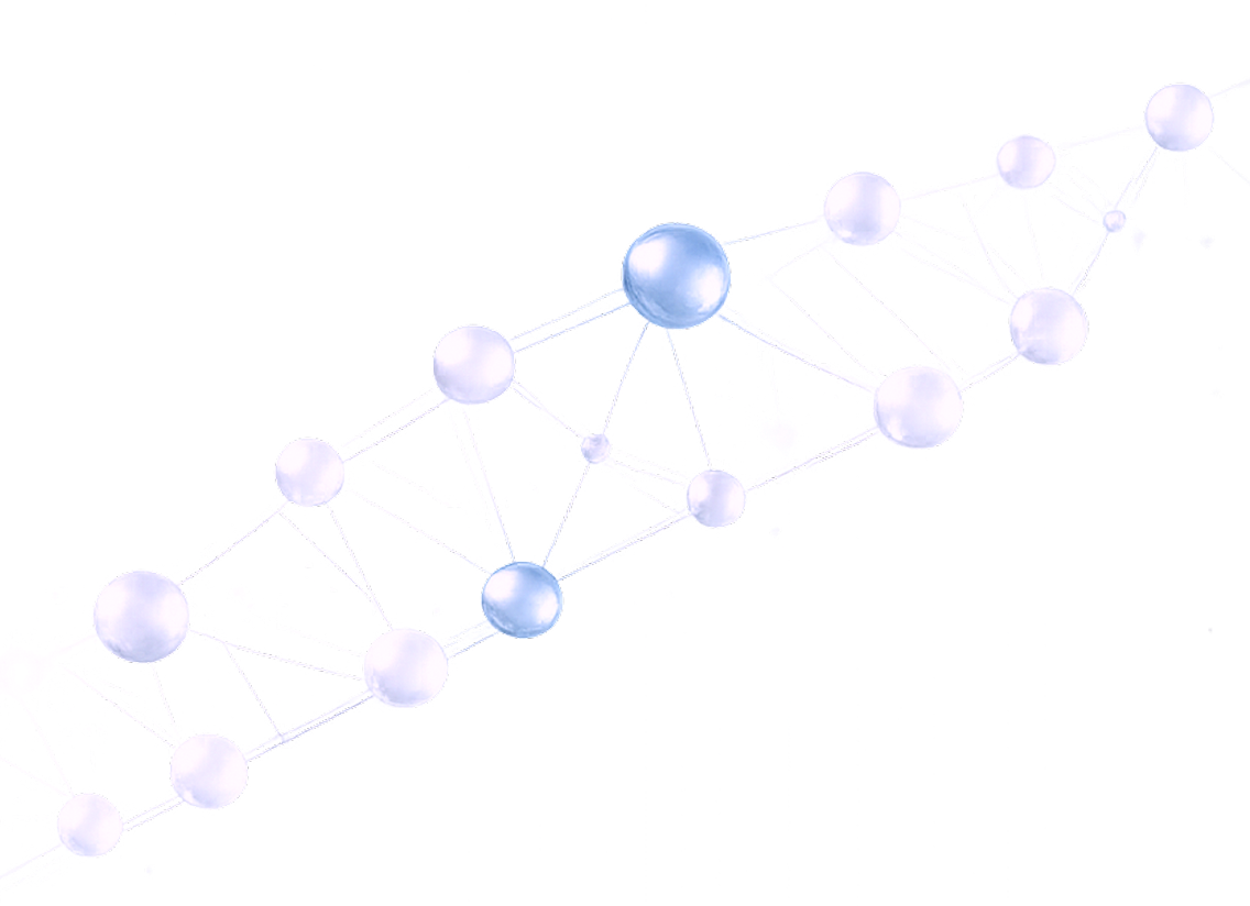 Structure moléculaire d'un peptide